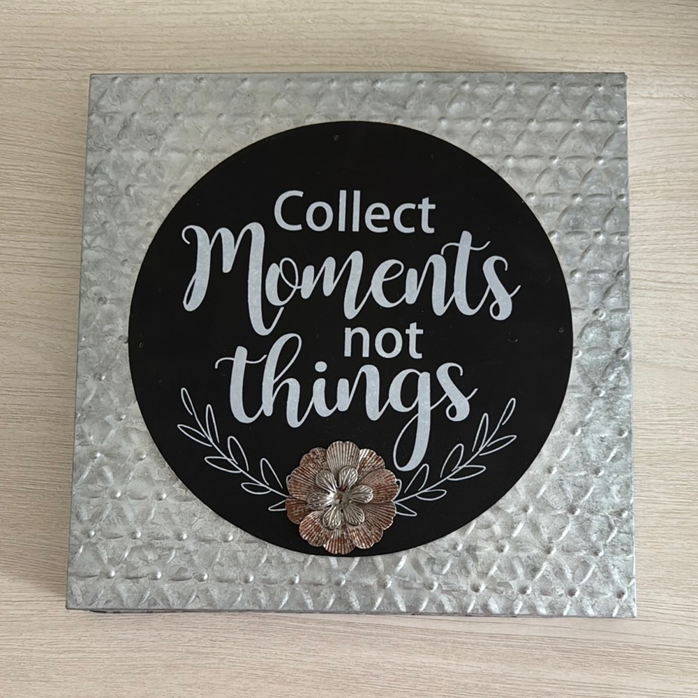 Splendid Home Decorative Wall Art with Inspirational Quote EUC